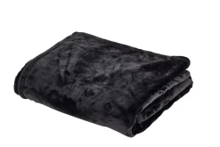 CASA Flanella Manta Gris Oscuro Cheap