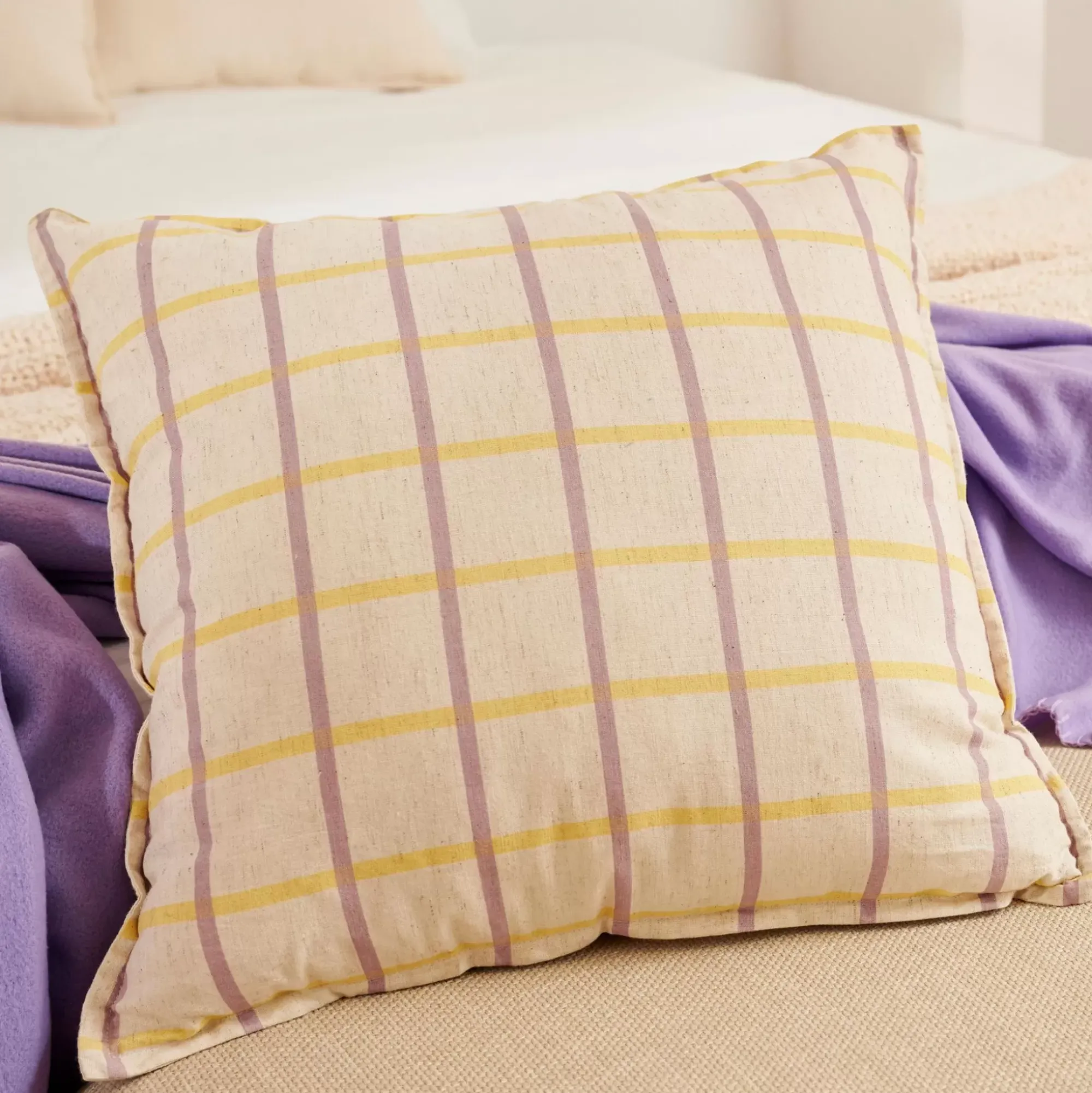 CASA Flax Cojin Multicolor Discount