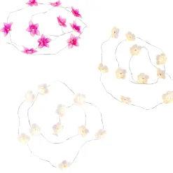 CASA Flower Guirnalda Blanco, Amarillo, Morado Outlet
