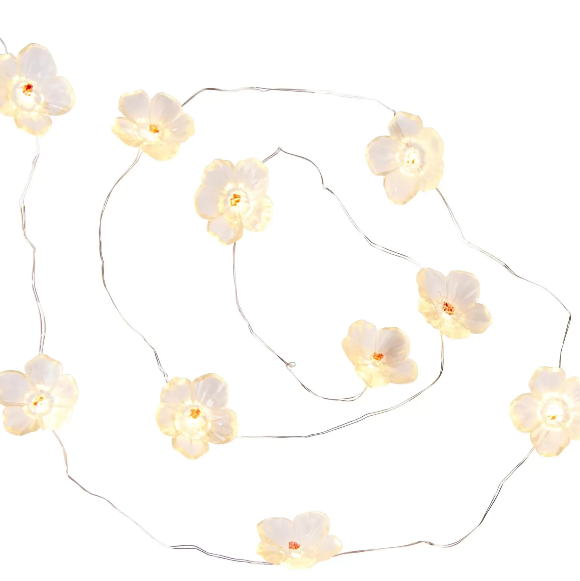 CASA Flower Guirnalda Blanco, Amarillo, Morado Outlet