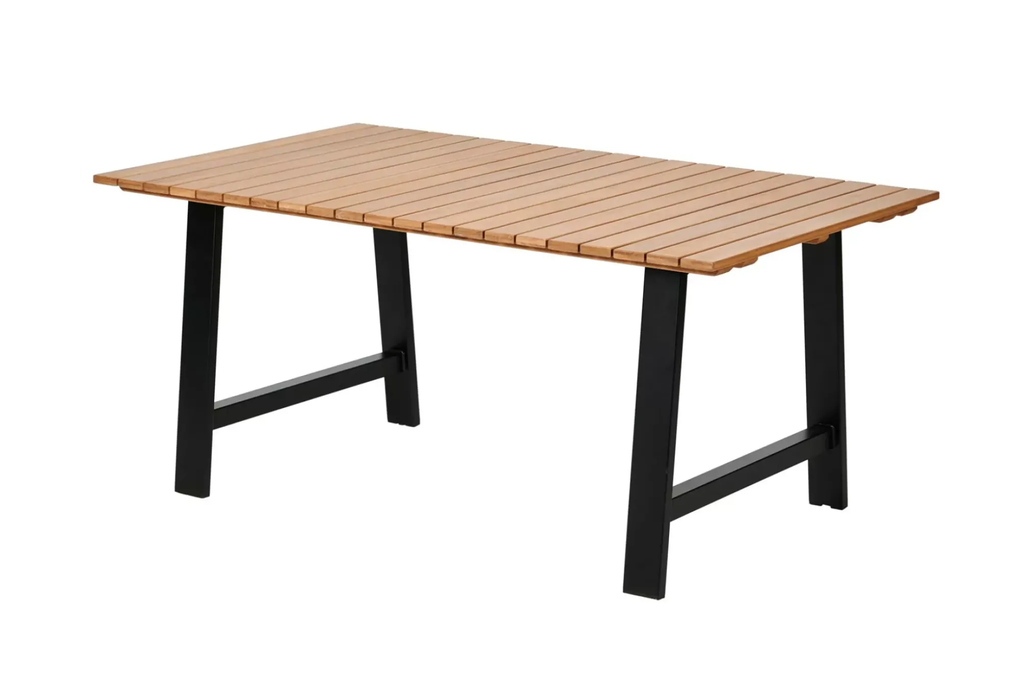 CASA Formax Mesa De Jardín Con Patas En A Natural/Negro Hot