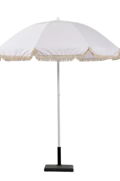 CASA Franja Parasol Sin Pie De Sombrilla Blanco Best