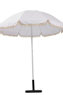 CASA Franja Parasol Sin Pie De Sombrilla Blanco Best