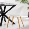 CASA Fray Sillas De Comedor Blanco/Natural Flash Sale