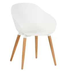 CASA Fray Sillas De Comedor Blanco/Natural Flash Sale