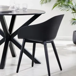 CASA Fray Sillas De Comedor Negro Best