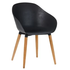 CASA Fray Sillas De Comedor Negro/Natural Discount