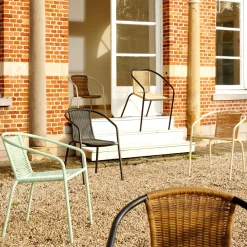 CASA Gerona Silla Apilable Negro Flash Sale