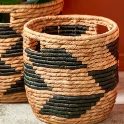 CASA Guatemala Cesta Negro, Natural Flash Sale