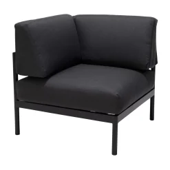 CASA Hanna Lounge Silla Esquinera Negro New