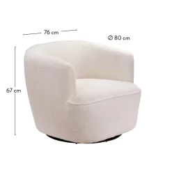 CASA Harvey Butaca Blanco Hot