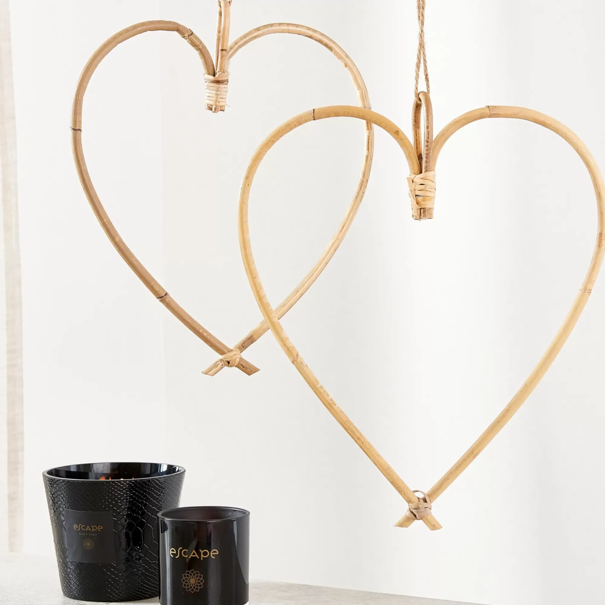 CASA Heart Decoracion Colgante Natural Discount