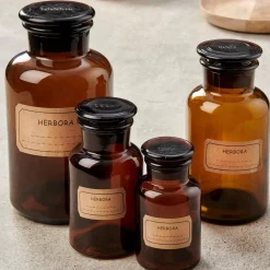 CASA Herbora Tarro De Cocina Marron Shop