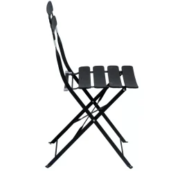 CASA Imperial Silla Plegable Negro Shop