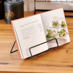 CASA Industria Atril De Cocina Negro Discount