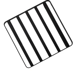 CASA Industria Salvamanteles Negro New