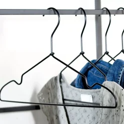 CASA Infinity Black Perchas Juego De 4 Negro Cheap