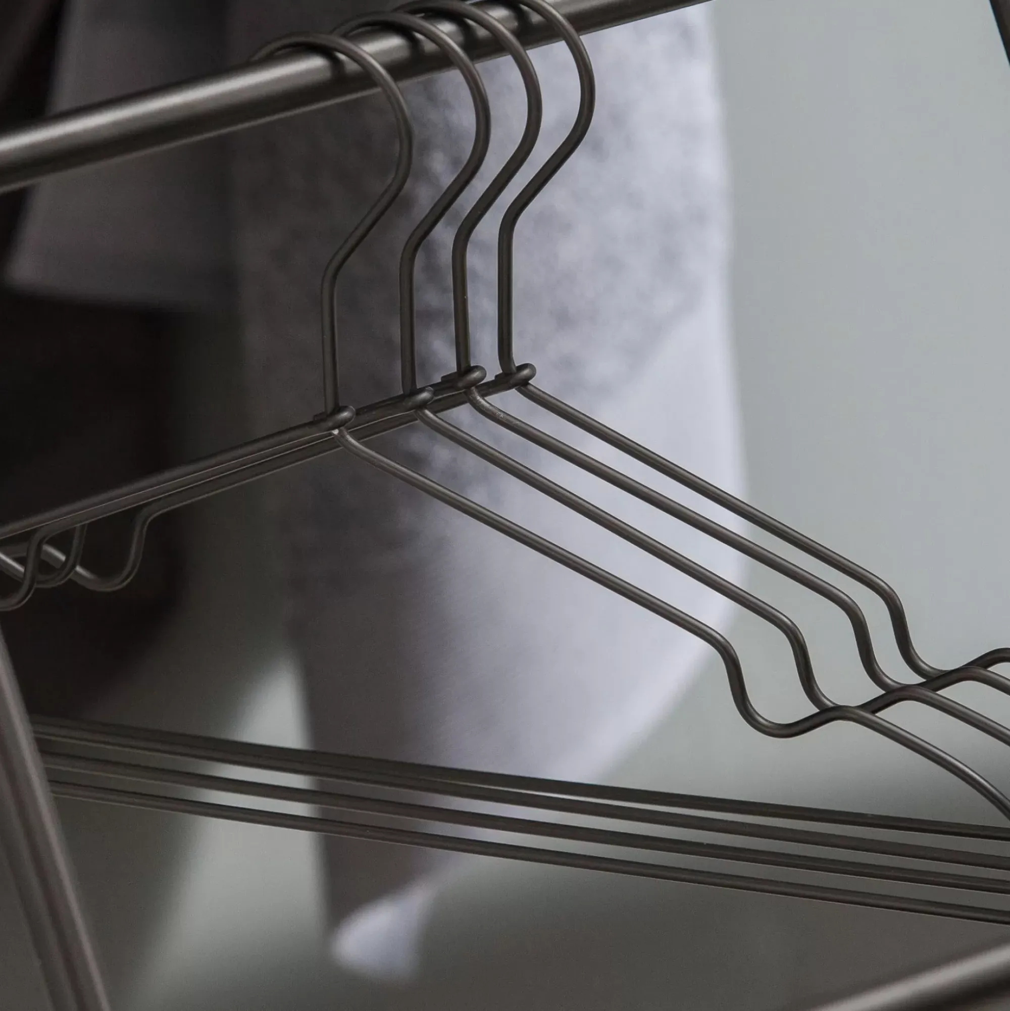 CASA Infinity Black Perchas Juego De 4 Negro Cheap