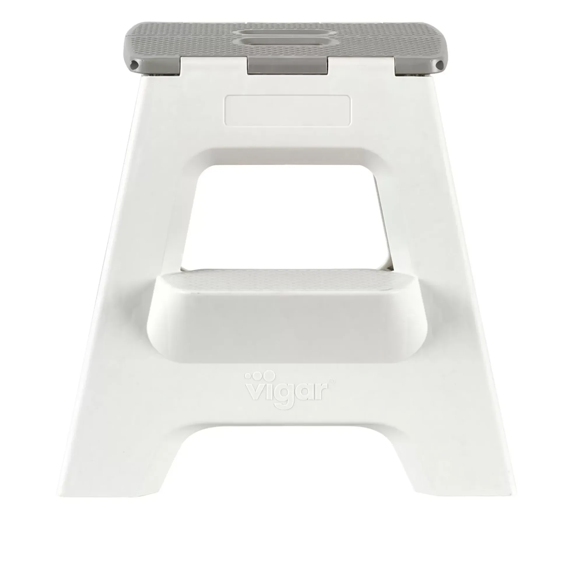 CASA Jasmin Taburete Plegable Deluxe Xl Gris Claro Hot