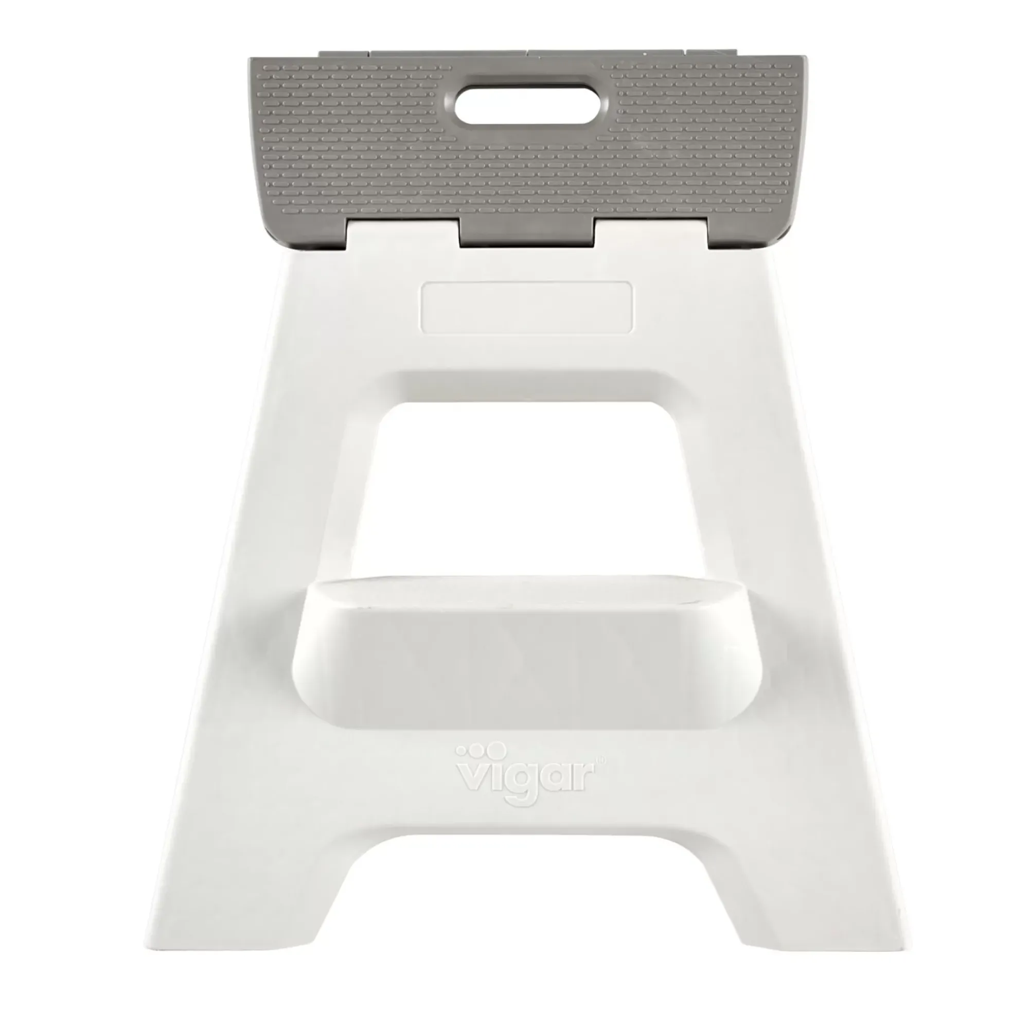 CASA Jasmin Taburete Plegable Deluxe Xl Gris Claro Hot