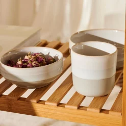 CASA Jessie White Taza Sin Asa Blanco Clearance