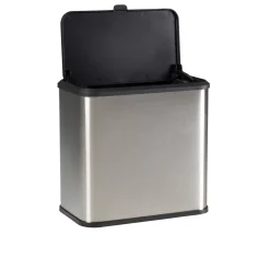 CASA Kitchen Cubo De Basura Armario Acero Inoxidable New