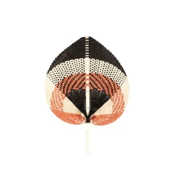 CASA Lanka Abanico Negro, Marron, Natural Flash Sale