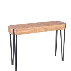 CASA Lanon Consola Negro, Natural Cheap