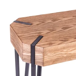 CASA Lanon Consola Negro, Natural Cheap