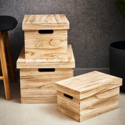 CASA Ligno Cajita Natural Sale