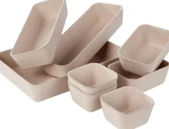 CASA Linostore Cestas De Almacenaje Para Cajon Beis Outlet