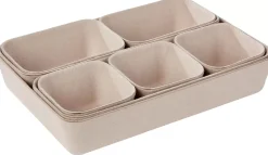 CASA Linostore Cestas De Almacenaje Para Cajon Beis Outlet