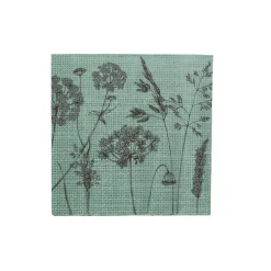 CASA Lolium Green Paquete De 20 Servilletas Verde Cheap