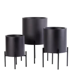 CASA Lounge Macetero Negro Cheap