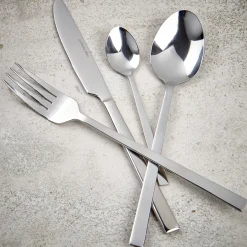 CASA Lugano Cuberteria 16 Piezas Plateado Hot