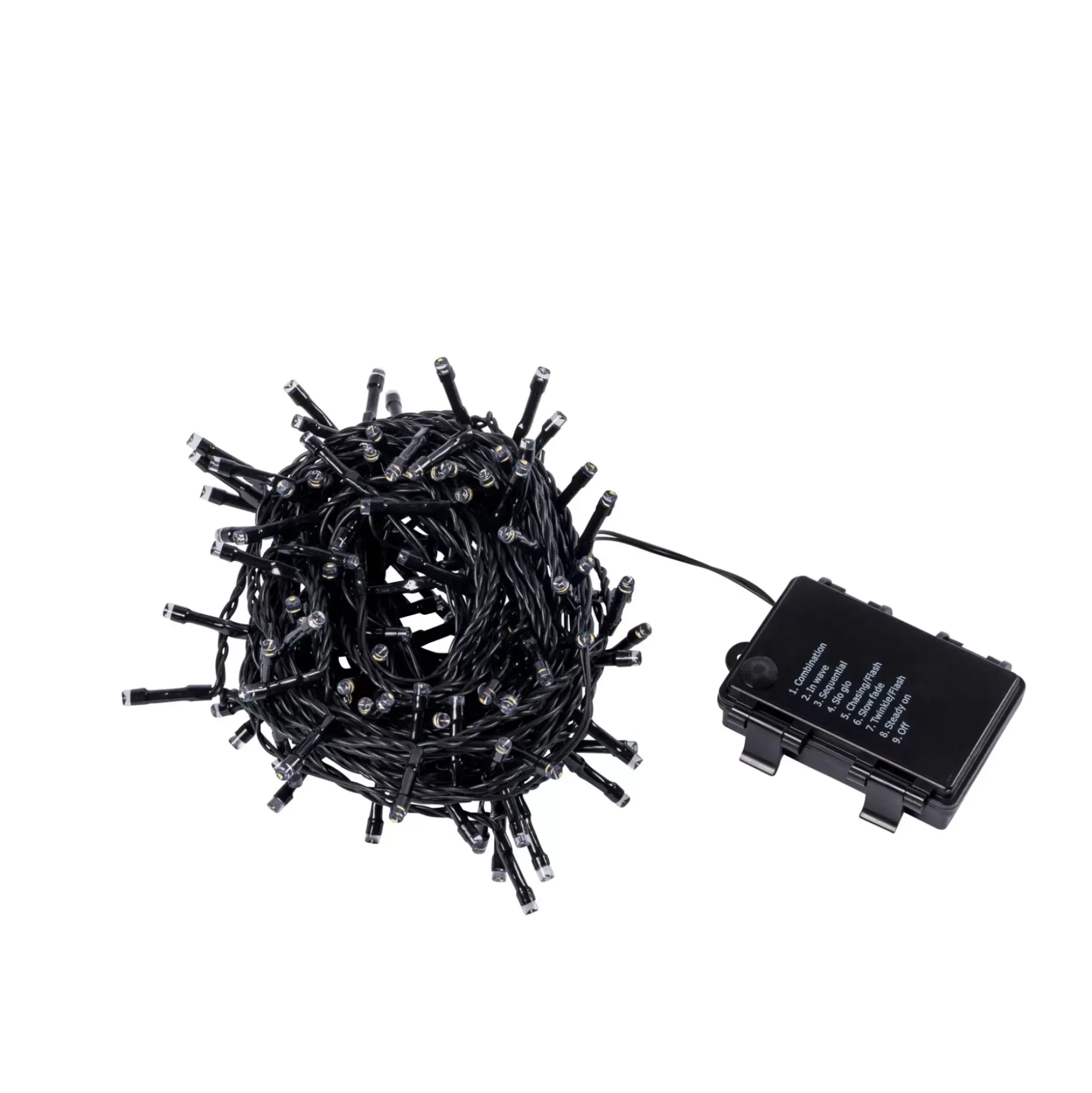 CASA Luz Guirnalda Negro Outlet