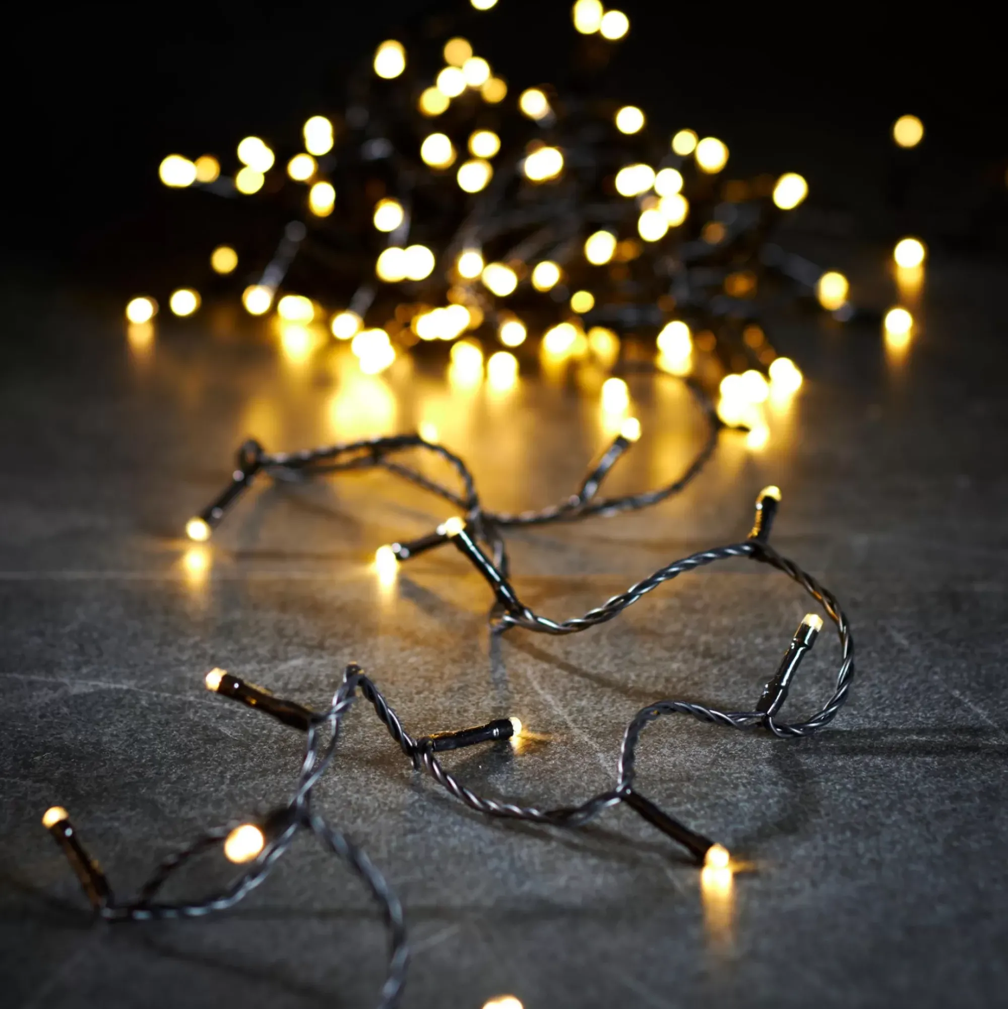 CASA Luz Guirnalda Negro Outlet