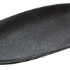 CASA Magma Plato Ovalado Negro Cheap