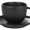 CASA Magma Taza Y Plato Tacita Negro Shop