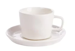 CASA Marea Tacita Taza Y Plato Blanco Cheap