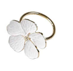 CASA Marguerite Anillo Servilleta Blanco Cheap