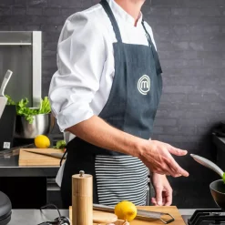 CASA Masterchef Delantal Negro Fashion