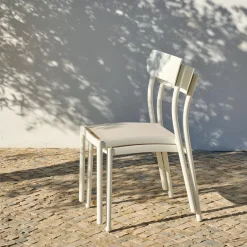 CASA Mavas Silla Apilable Blanco Sale