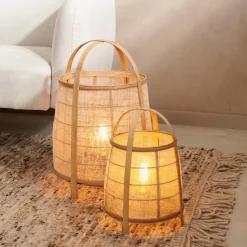 CASA Maya Xl Lampara De Mesa Natural Cheap