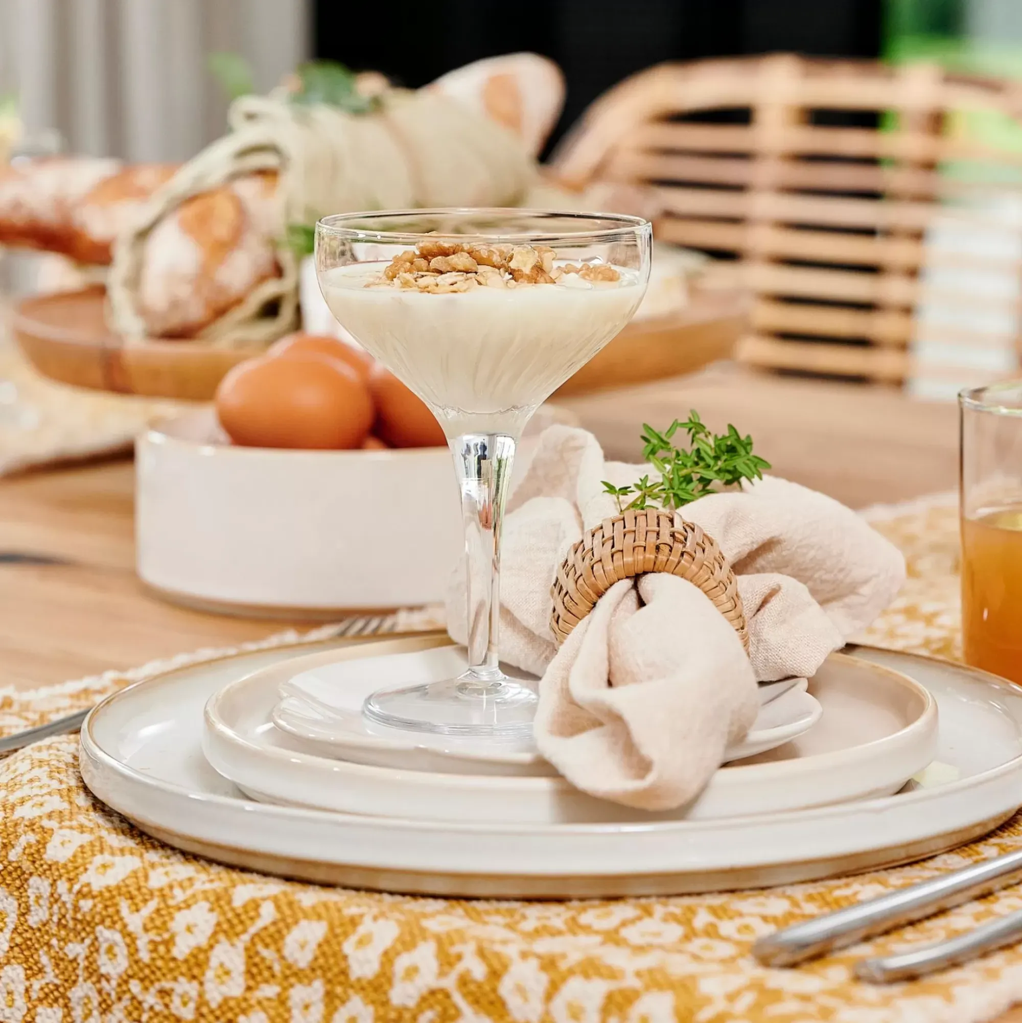 CASA Mineral Marble Plato Blanco Hot