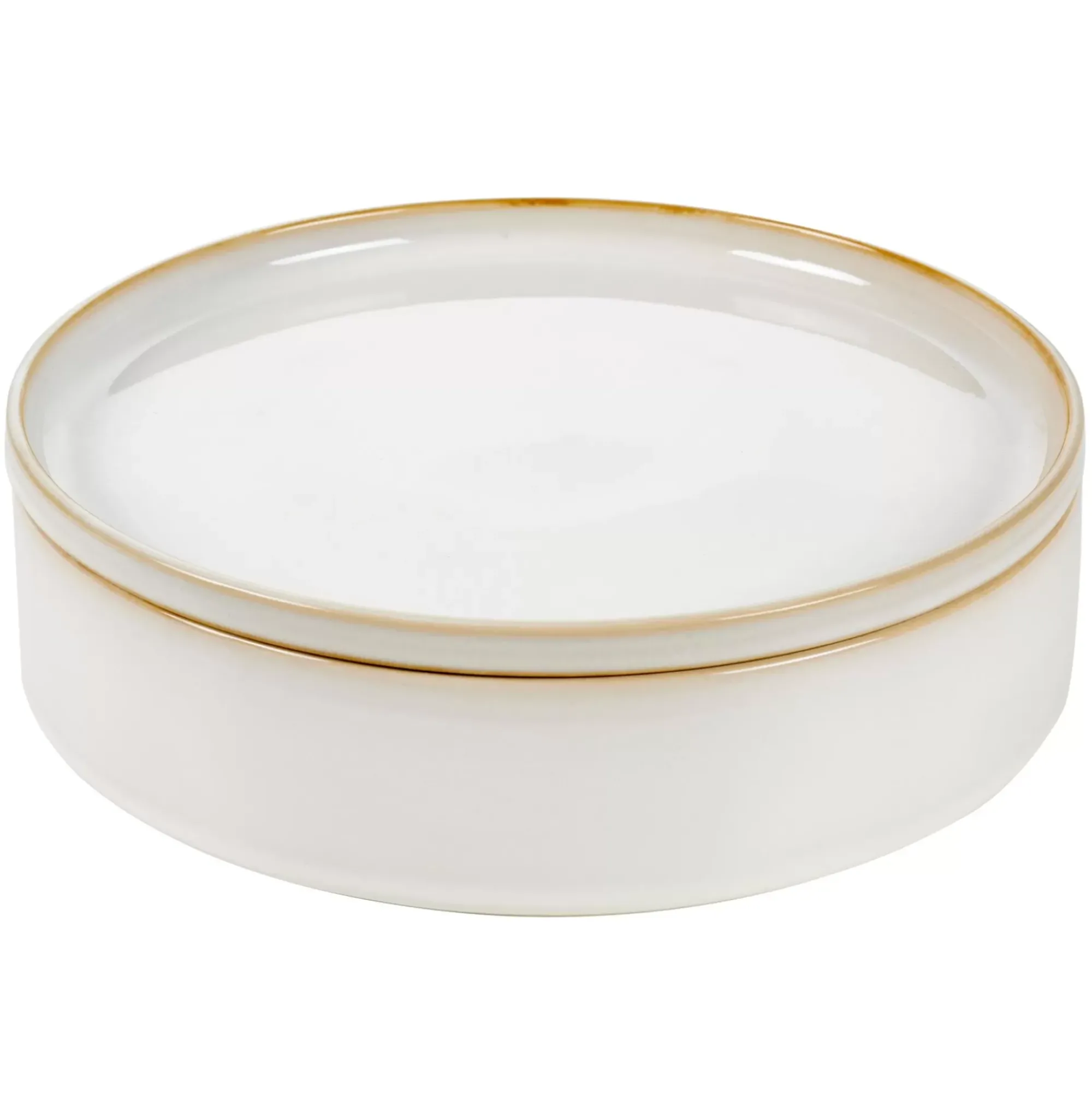 CASA Mineral Marble Plato Blanco Hot