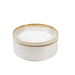 CASA Mineral Marble Plato Blanco Flash Sale