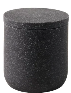 CASA Moon Soporte De Algodones Con Tapa Gris Oscuro Shop