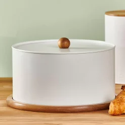 CASA Nagini Fiambrera Para Bizcocho Blanco, Natural Store