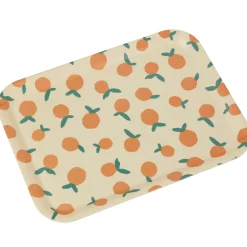 CASA Naranja Bandeja Blanco, Naranja Fashion